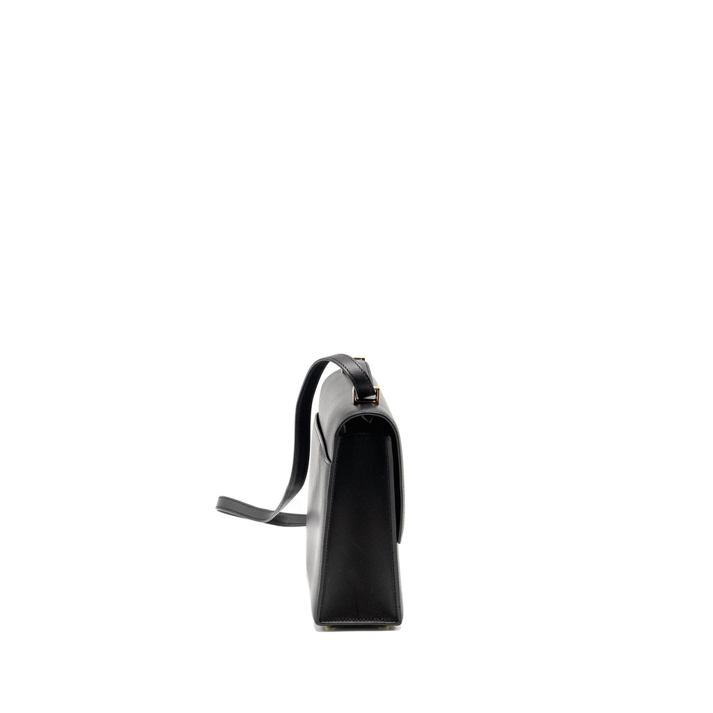 HERMES VERROU 21 BAG ALLEGRETTO PERMABRASS BLACK LGHW
