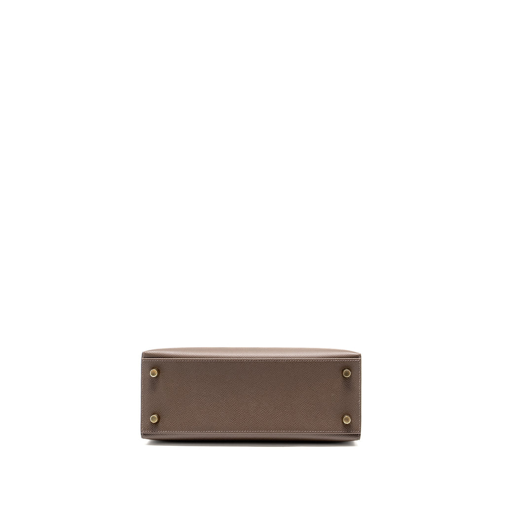 HERMES KELLY 25 EPSOM ECORCE/ETOUPE/NOIR GHW