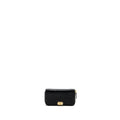 CHANEL BOY ZIPPER WALLET CHEVRON LAMBSKIN BLACK LGHW