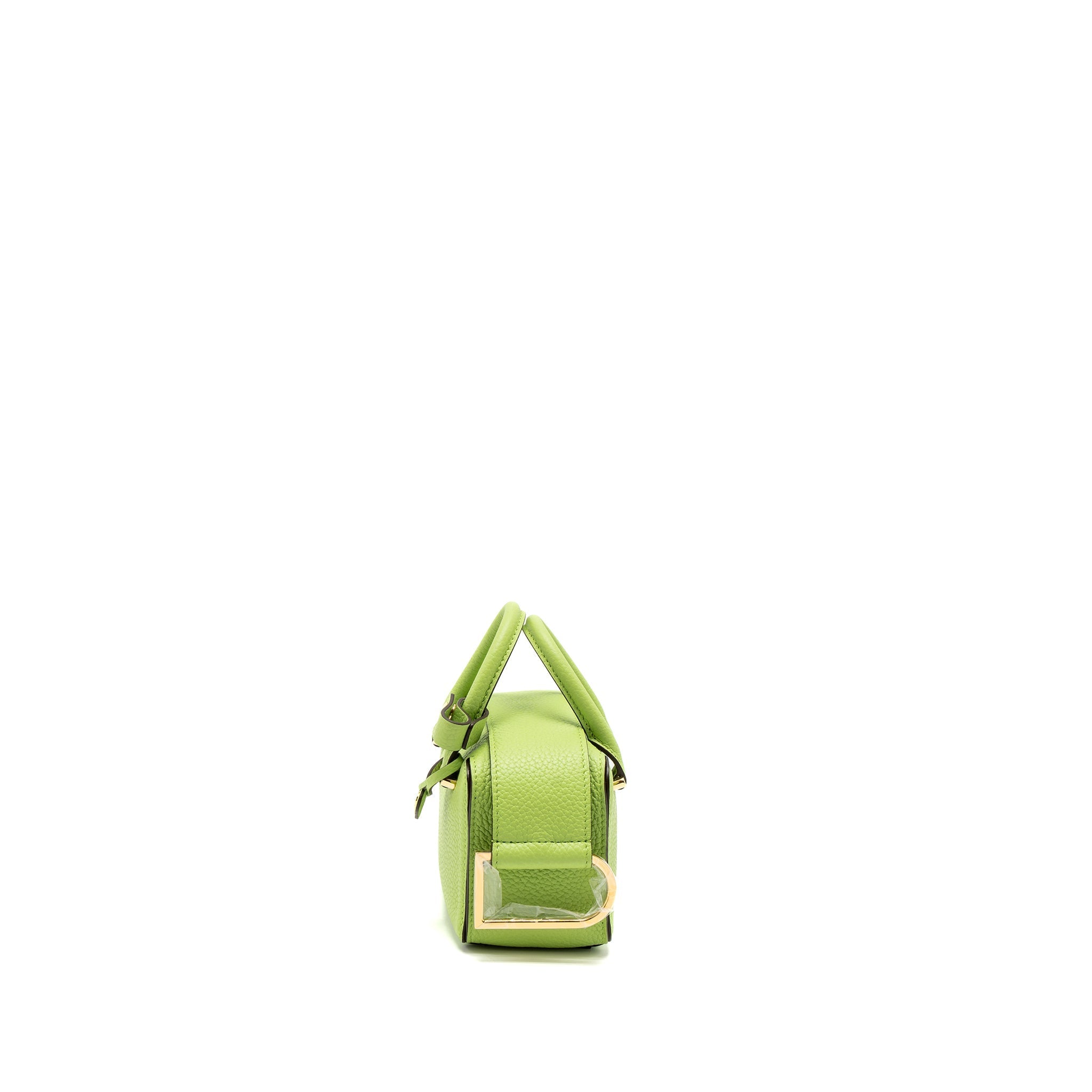 DELVAUX COOL BOX NANO TAURILLON SOFT CALFSKIN ALOE GHW