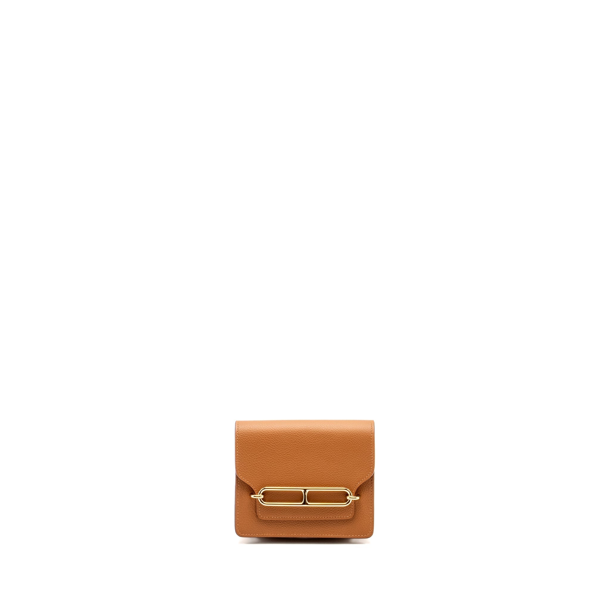 HERMES ROULIS SLIM EVERCOLOR GOLD/VERT FIZZ LGHW