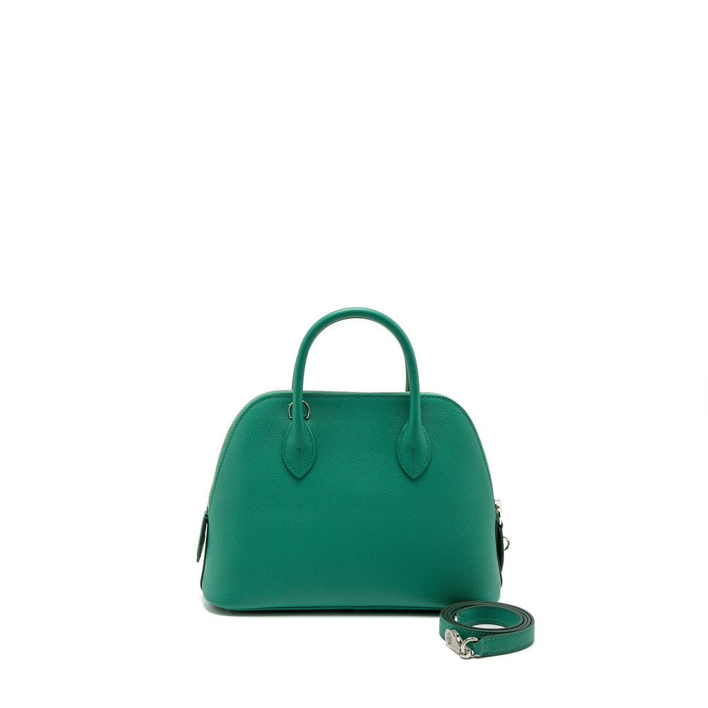 HERMES BOLIDE 25 EPSOM VERT JADE SHW