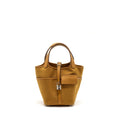 HERMES PICOTIN CARGO 18 LOCK BAG SWIFT / CANVAS DESERT / SESAME SHW
