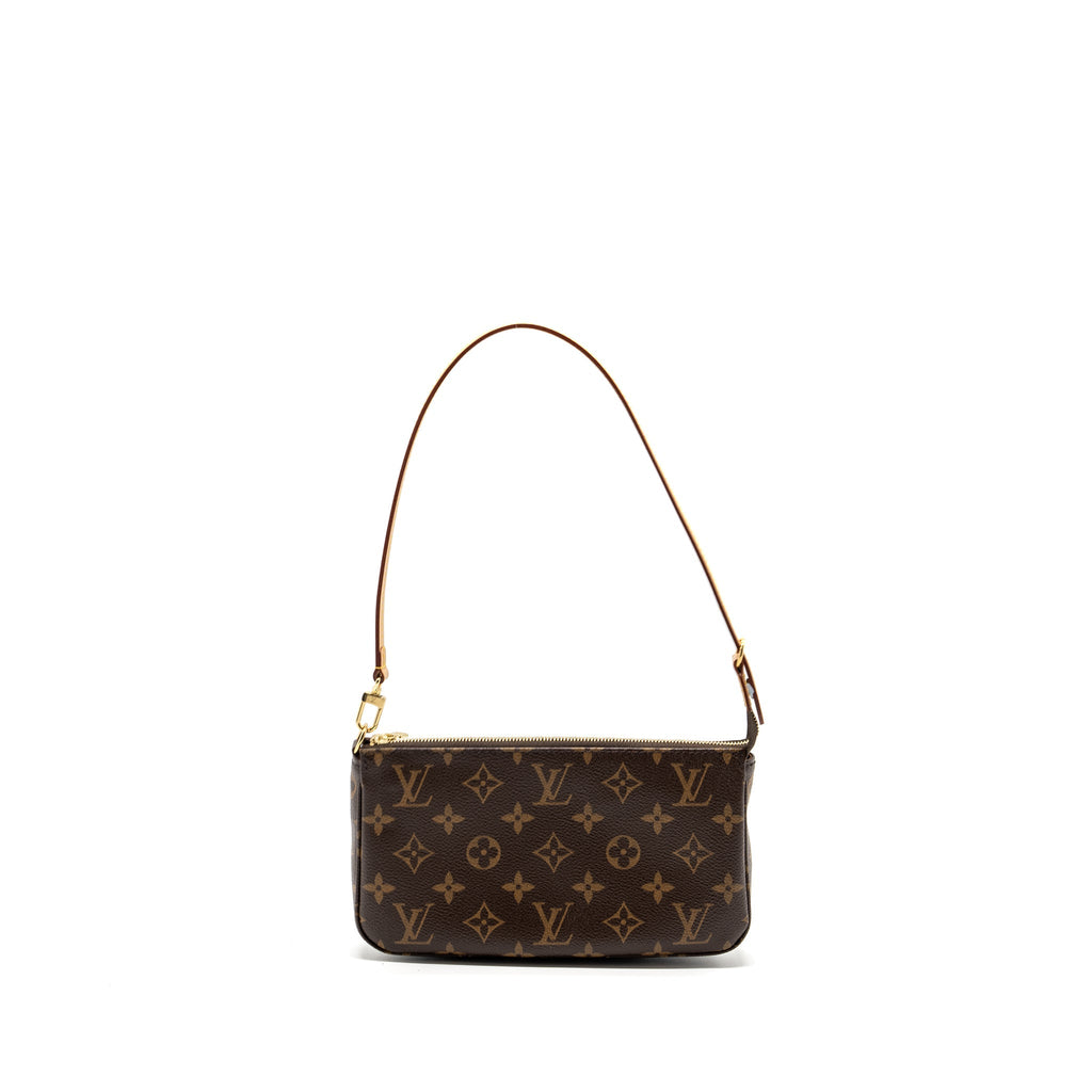 LOUIS VUITTON POCHETTE ACCESSORIES MONOGRAM CANVAS GHW