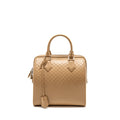 LOUIS VUITTON SPEEDY CUBE MM DAMIER FACETTE PATENT LEATHER BEIGE SHW