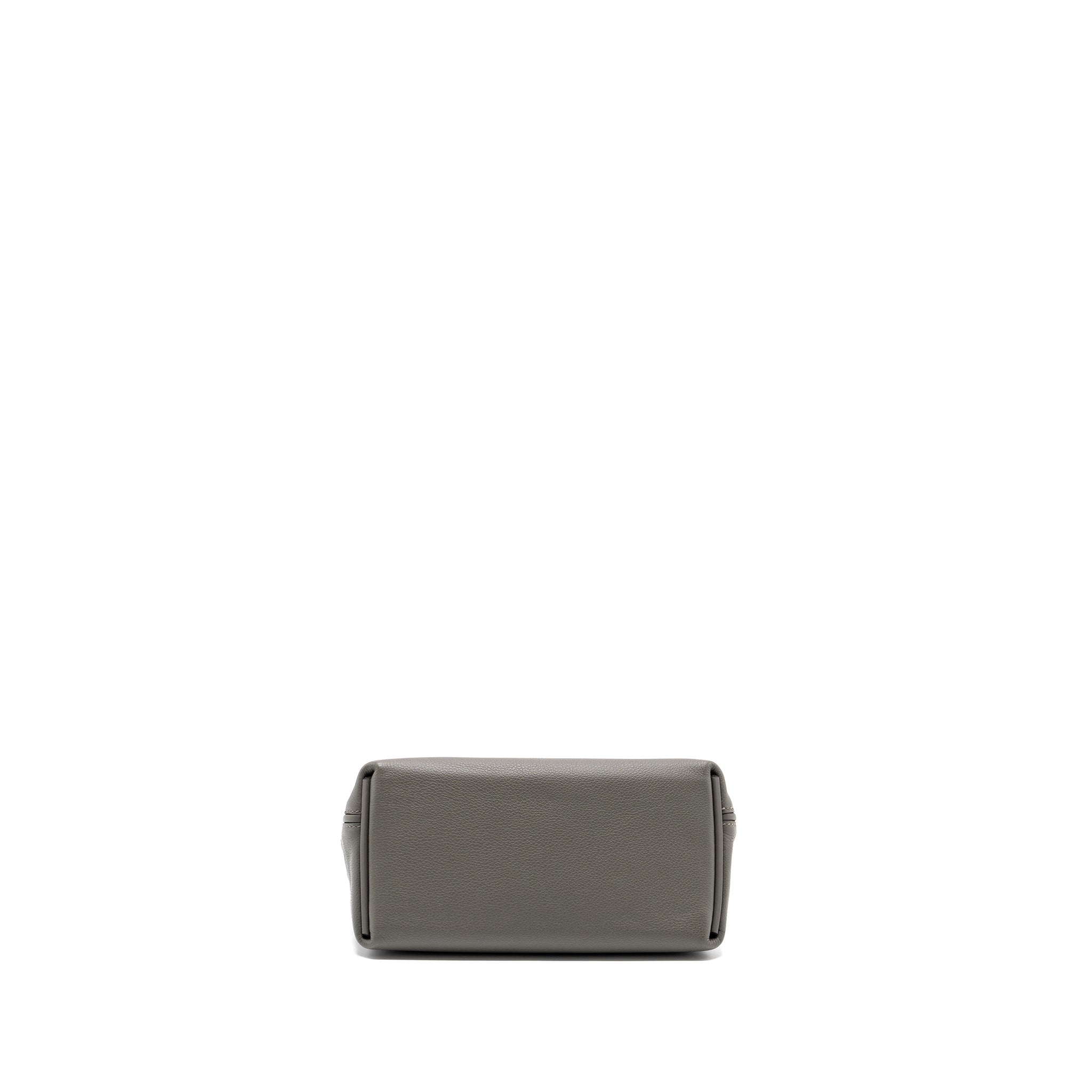 HERMES MINI 24/24 2424-21 BAG EVERCOLOR / SWIFT GRIS MEYER GHW
