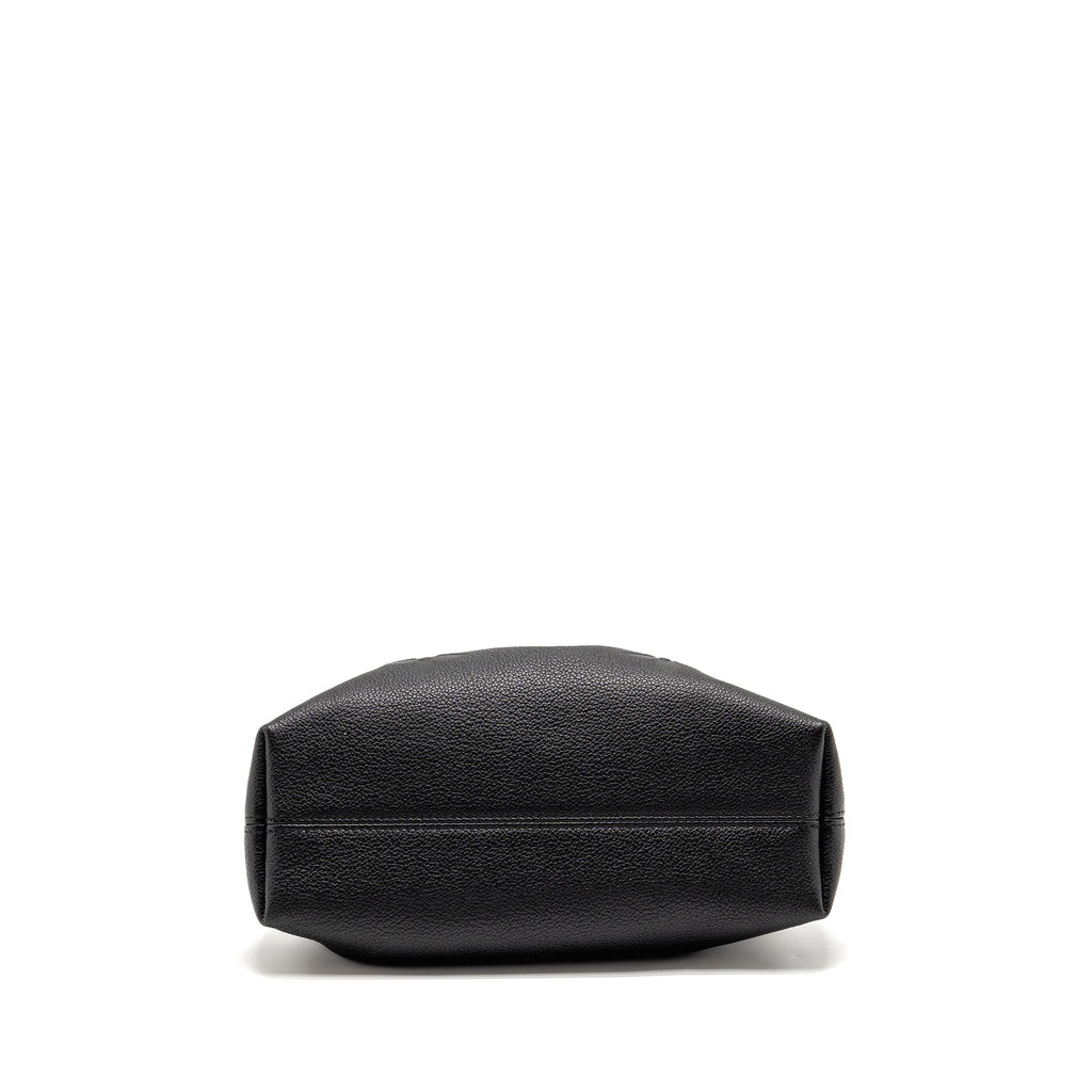 LOUIS VUITTON BUNDLE BAG MONOGRAM EMPREINTE LEATHER BLACK GHW