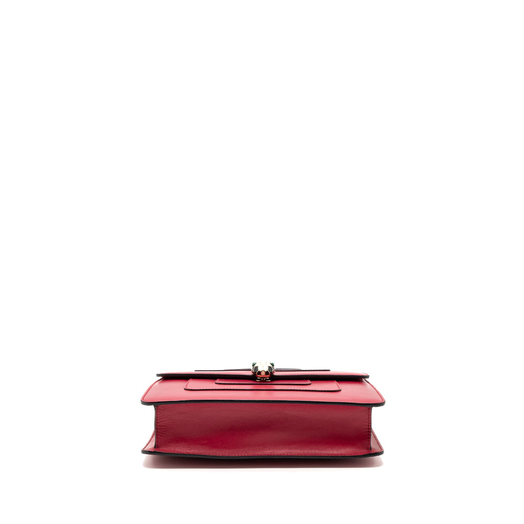 BVLGARI SERPENTI FOREVER CHAIN BAG CALFSKIN PINK LGHW