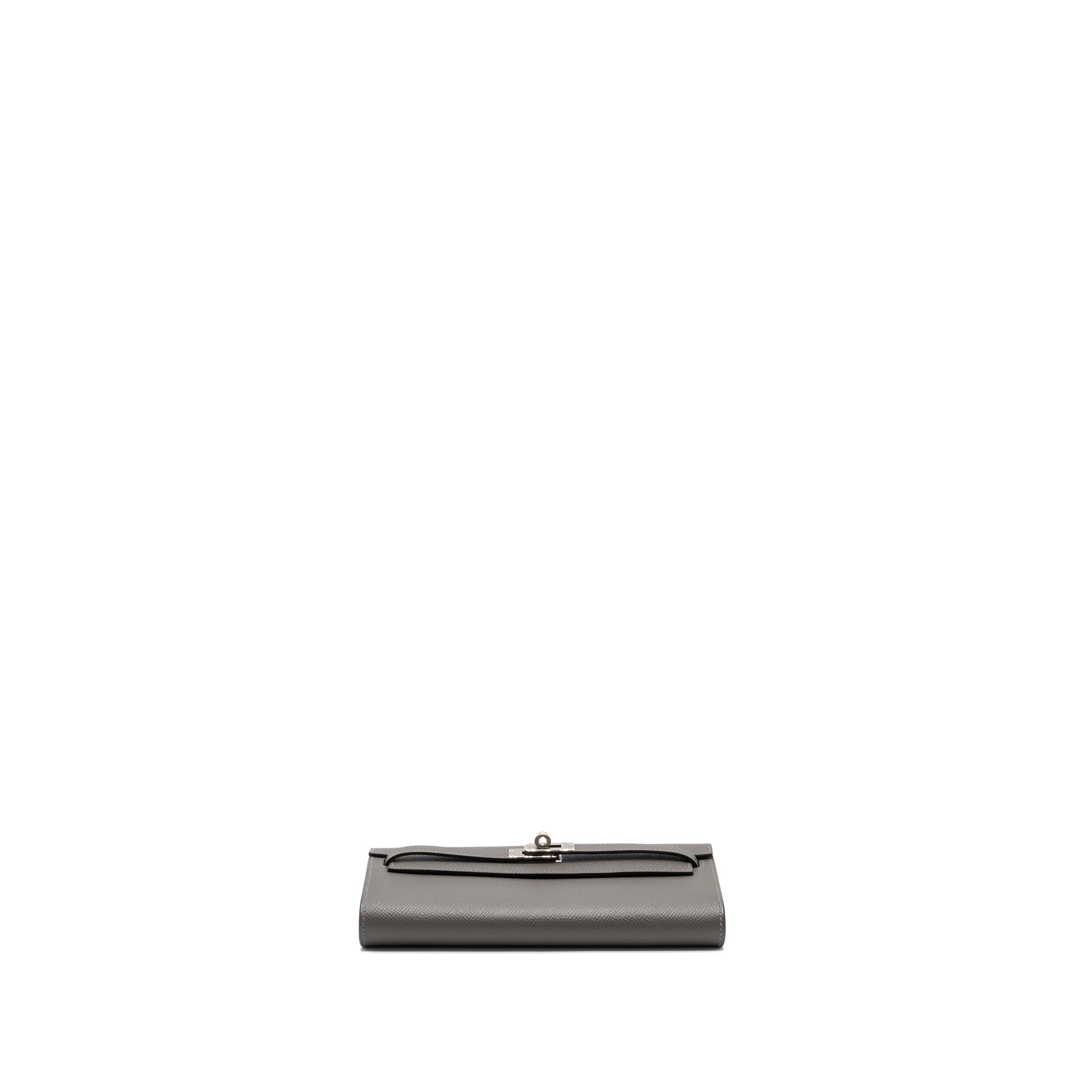 HERMES KELLY TO GO EPSOM GRIS MYER SHW