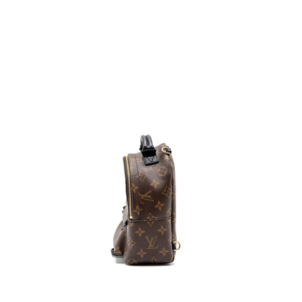 LOUIS VUITTON MINI PALM SPRING BACKPACK MONOGRAM CANVAS GHW