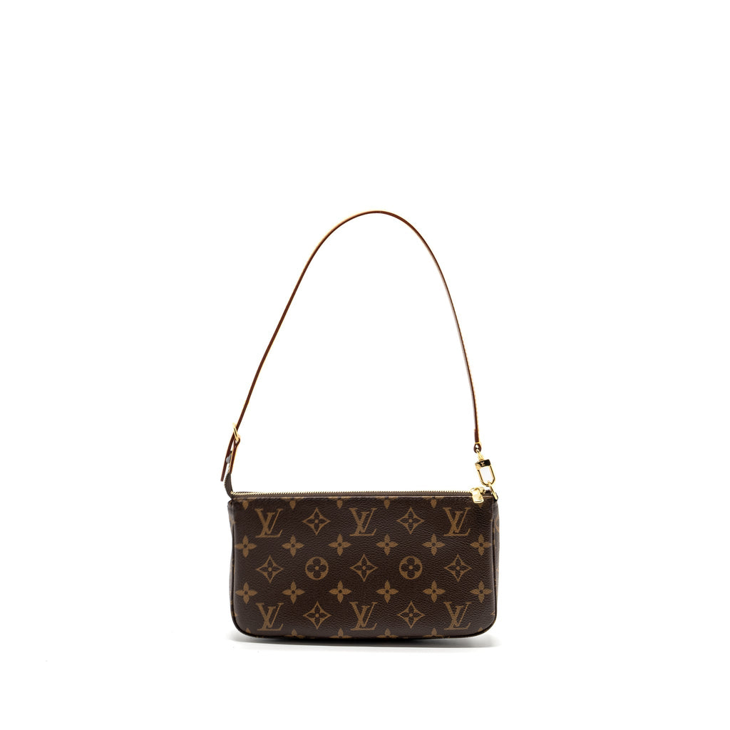 LOUIS VUITTON POCHETTE ACCESSORIES MONOGRAM CANVAS GHW