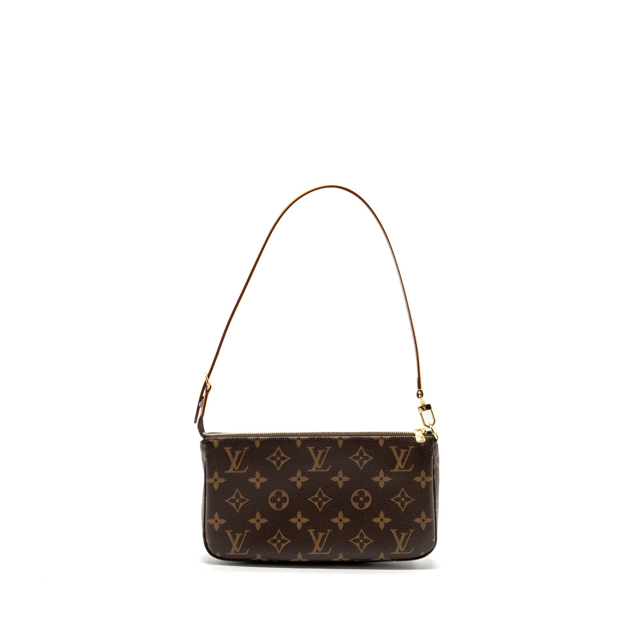 LOUIS VUITTON POCHETTE ACCESSORIES MONOGRAM CANVAS GHW