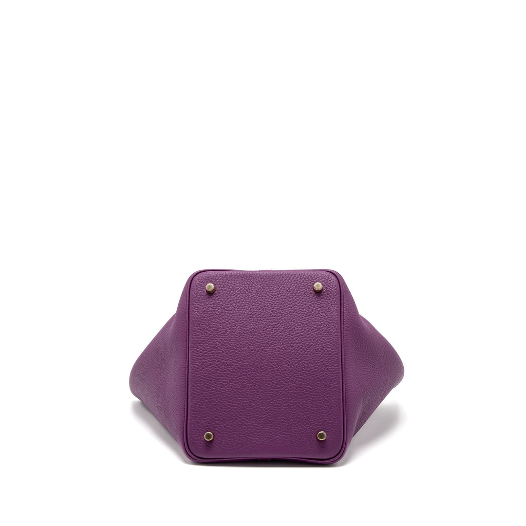 HERMES PICOTIN 22 LOCK BAG CLEMENCE P9 ANEMONE GHW