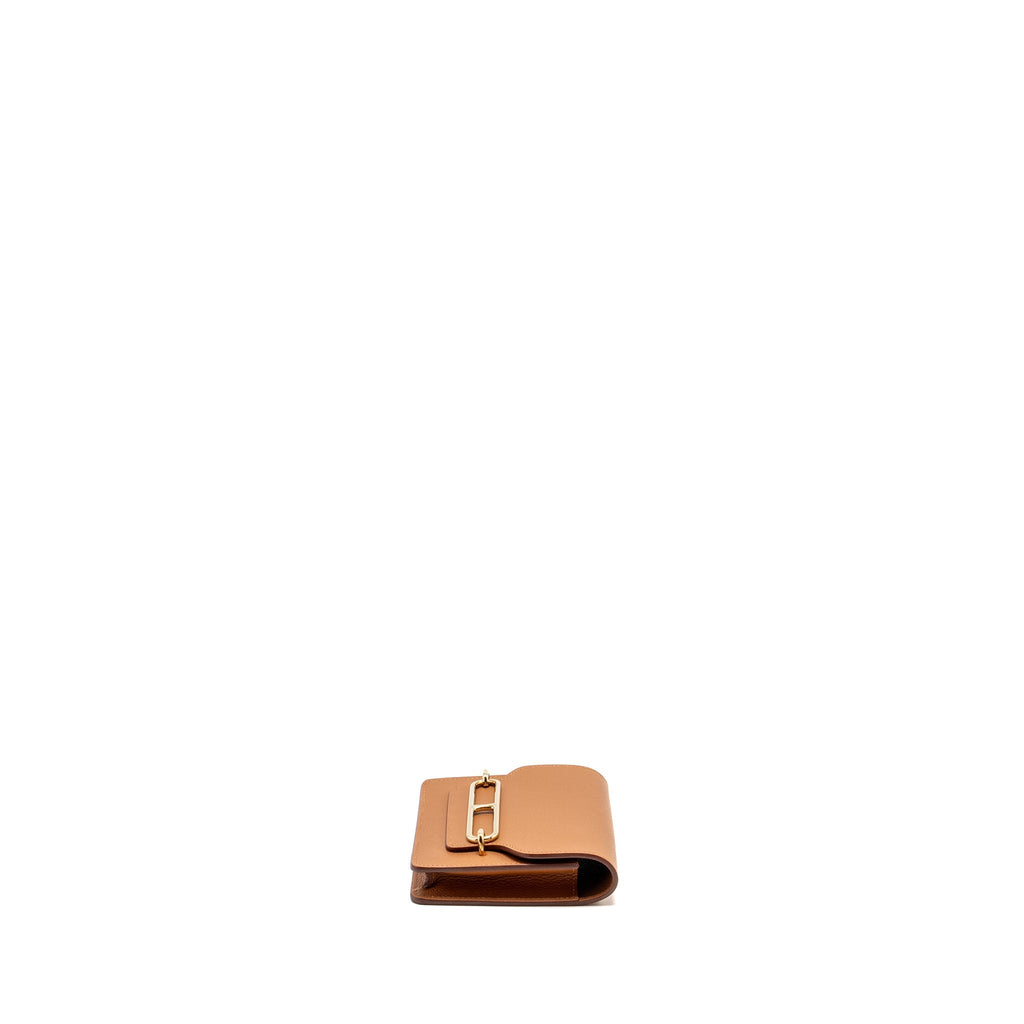 HERMES ROULIS SLIM EVERCOLOR GOLD/VERT FIZZ LGHW