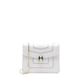 BVLGARI SERPENTI FOREVER CHAIN BAG CALFSKIN WHITE LGHW