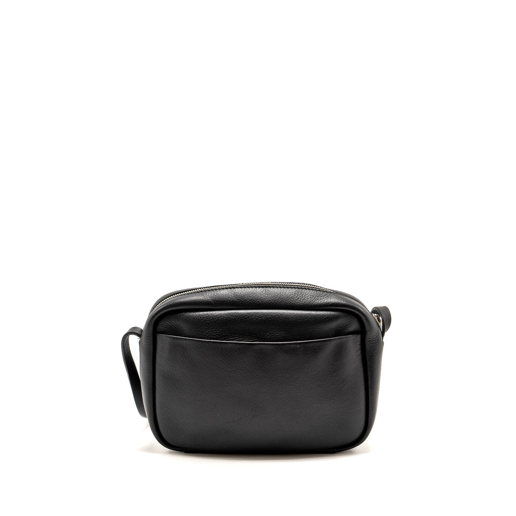 BALENCIAGA EVERYDAY CAMERA BAG CALFSKIN BLACK SHW