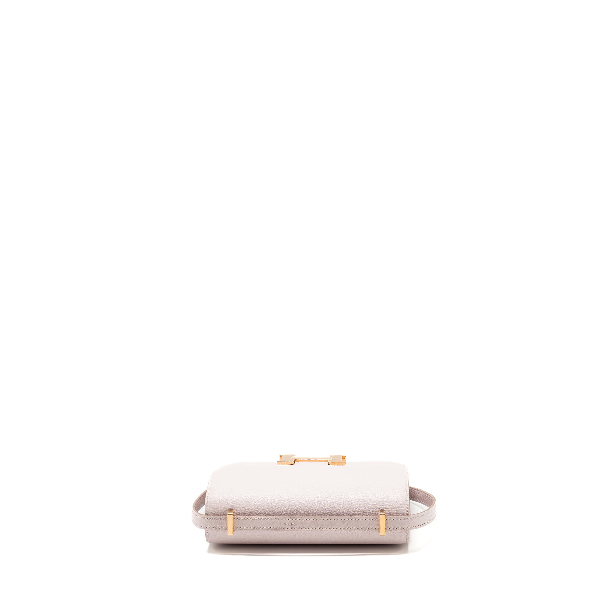 HERMES MINI CONSTANCE CHÈVRE MYSORE MAUVE PALE RGHW