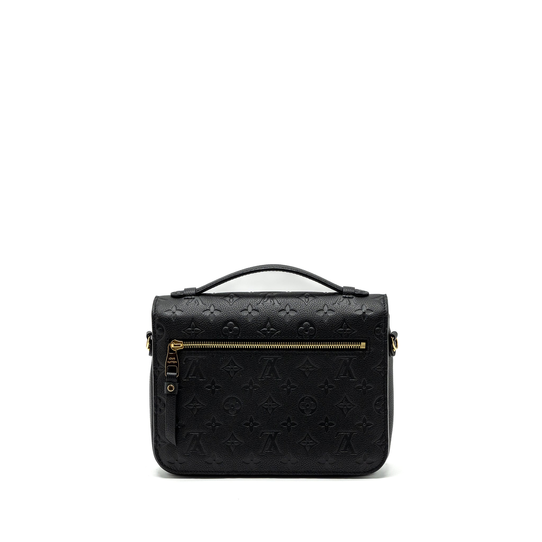 LOUIS VUITTON MÉTIS POCHETTE MONOGRAM EMPREINTE BLACK GHW(NEW VERSION)