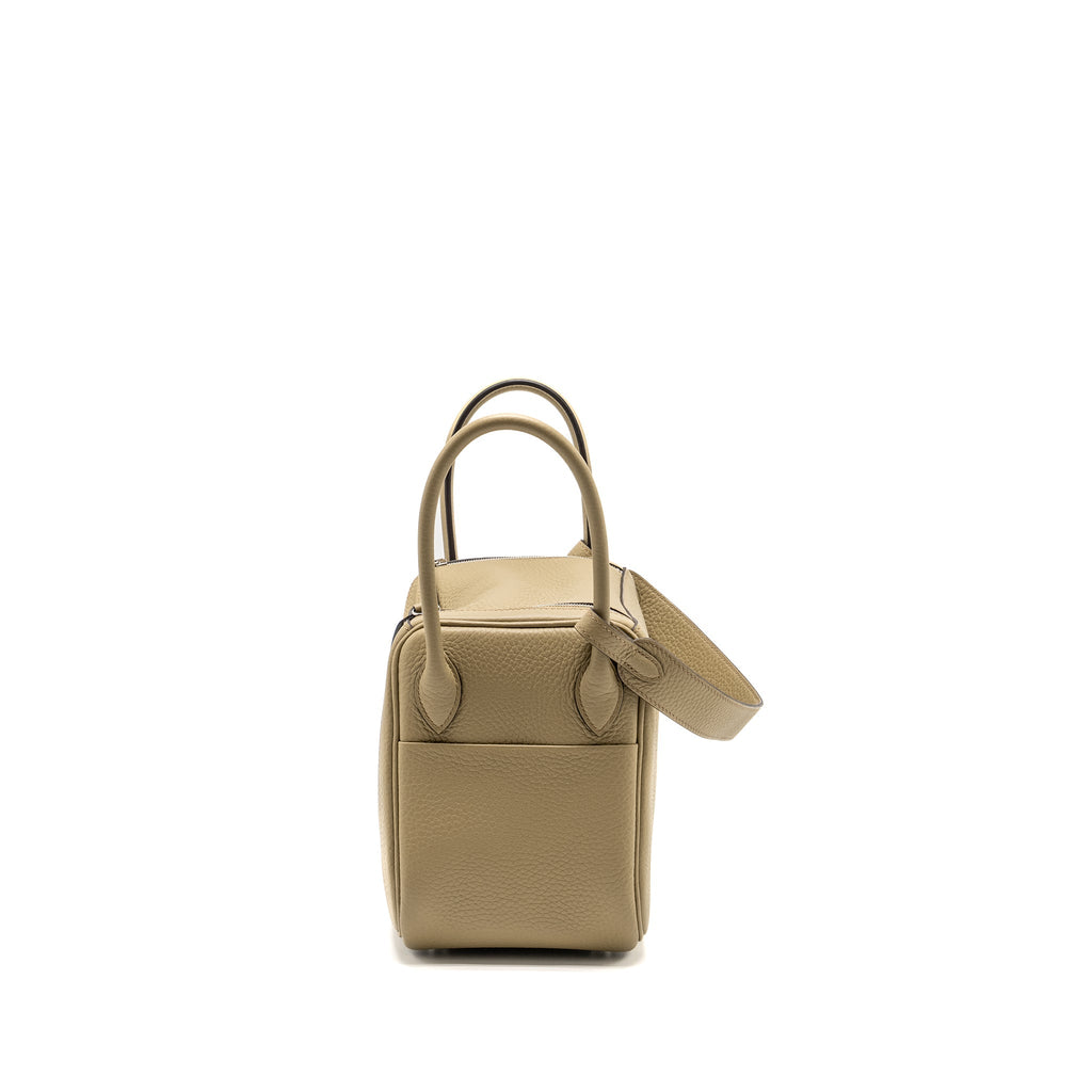 HERMES LINDY 26 CLEMENCE BEIGE MARFA SHW