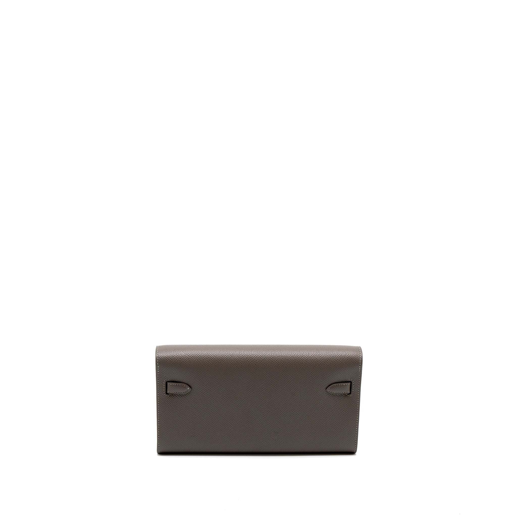 HERMES KELLY TO GO EPSOM GRIS MEYER GHW