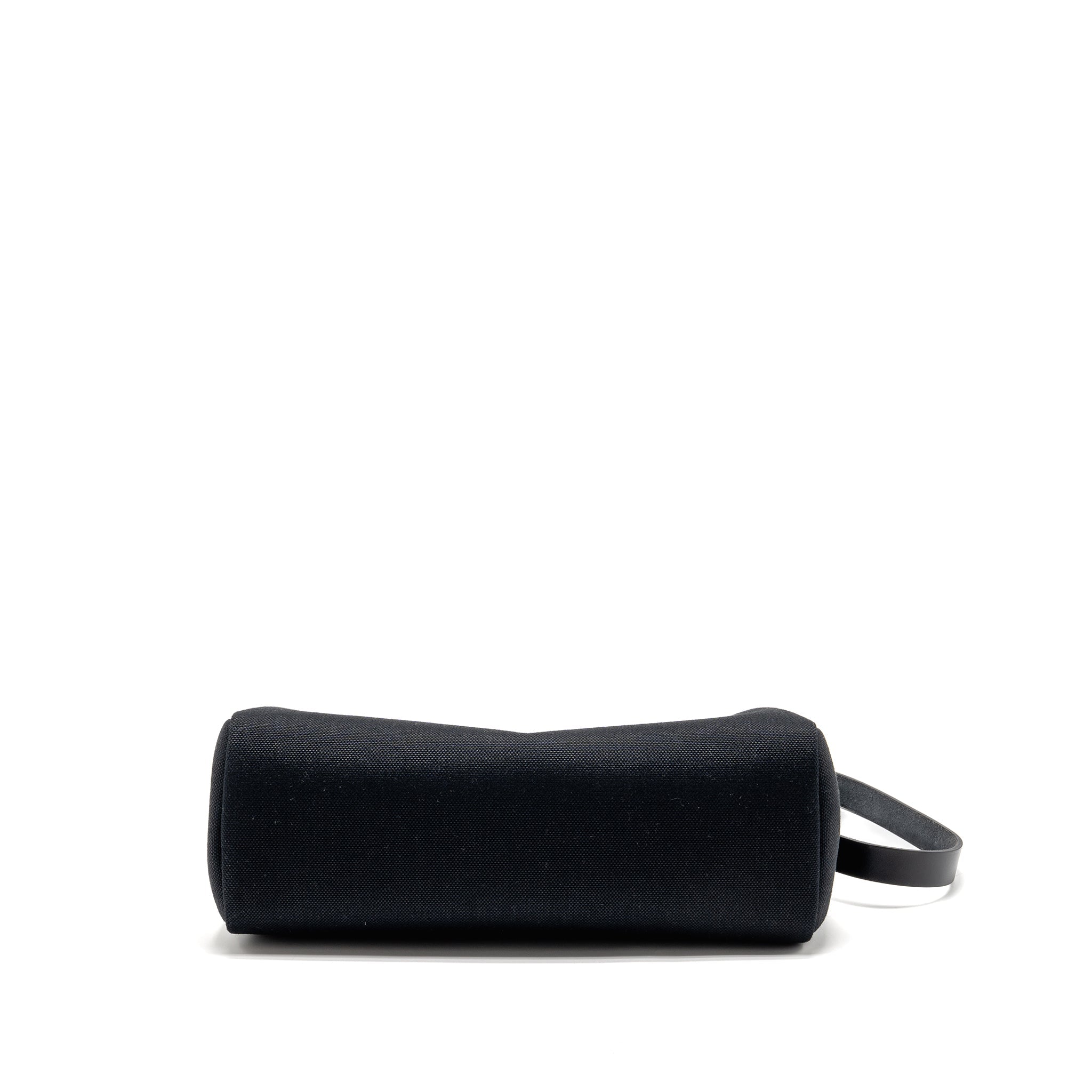 HERMES HERBAG 31 ZIP BAG CANVAS / HUNTER BLACK SHW