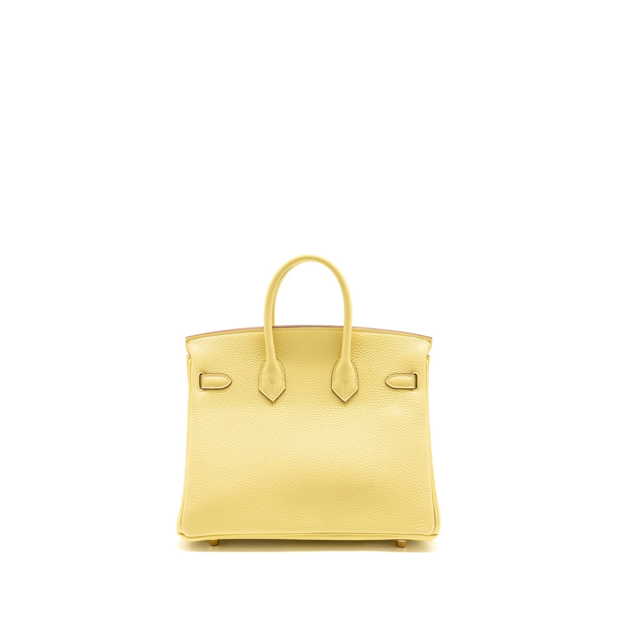HERMES BIRKIN 25 TOGO 1Z JAUNE POUSSIN GHW