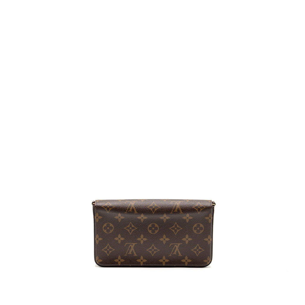 LOUIS VUITTON FELICIE POCHETTE MONOGRAM CANVAS GHW