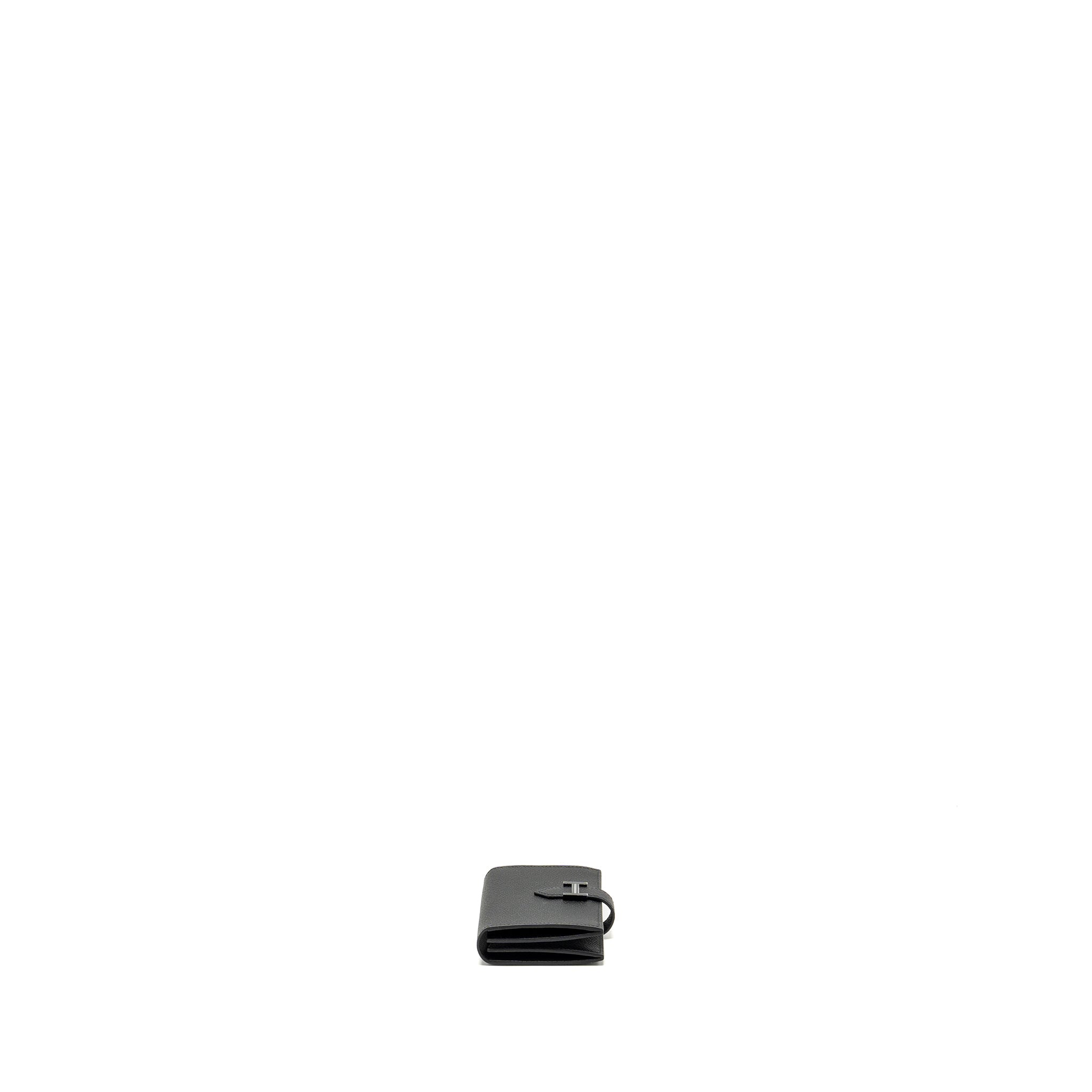 HERMES BEARN CARD HOLDER EPSOM SO BLACK
