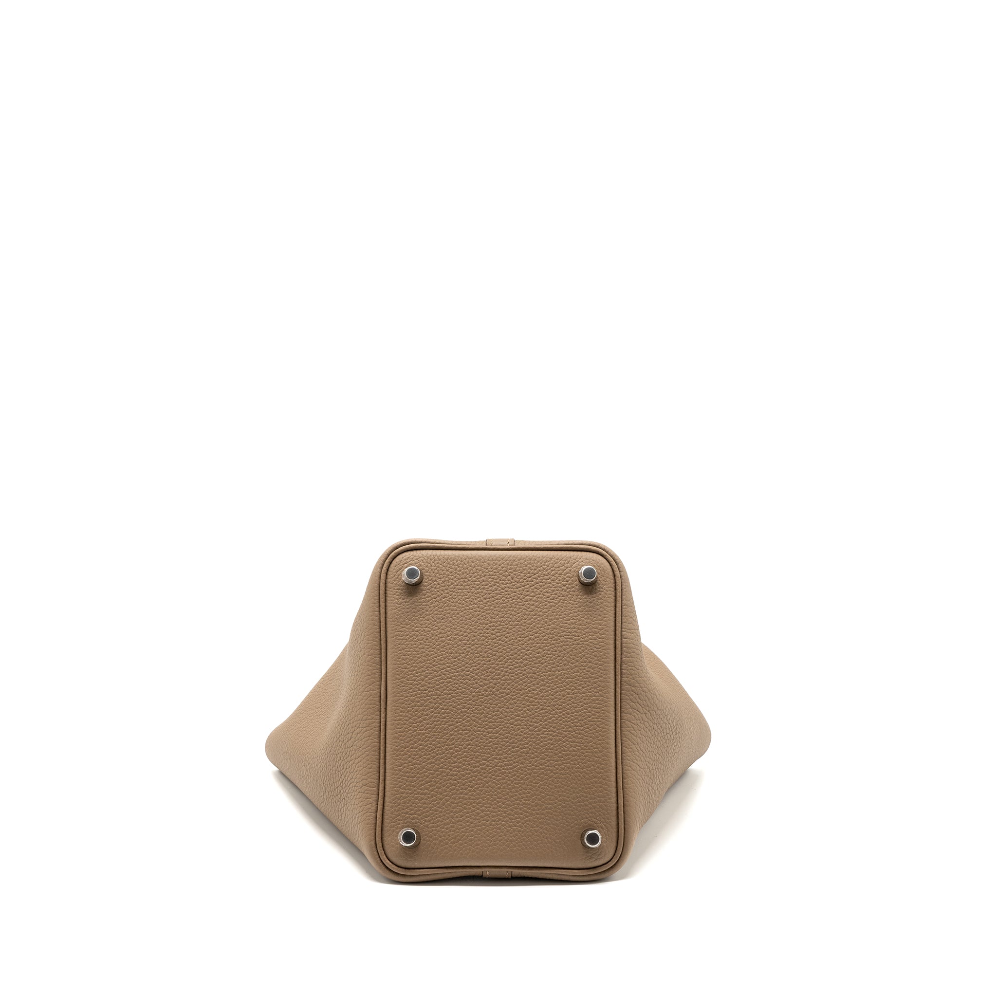 HERMES PICOTIN 18 LOCK BAG CLEMENCE BEIGE DE WEIMAR SHW