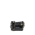 CHANEL SMALL GABRIELLE HOBO BAG AGED CALFSKIN BLACK MULTICOLOUR HARDWARE