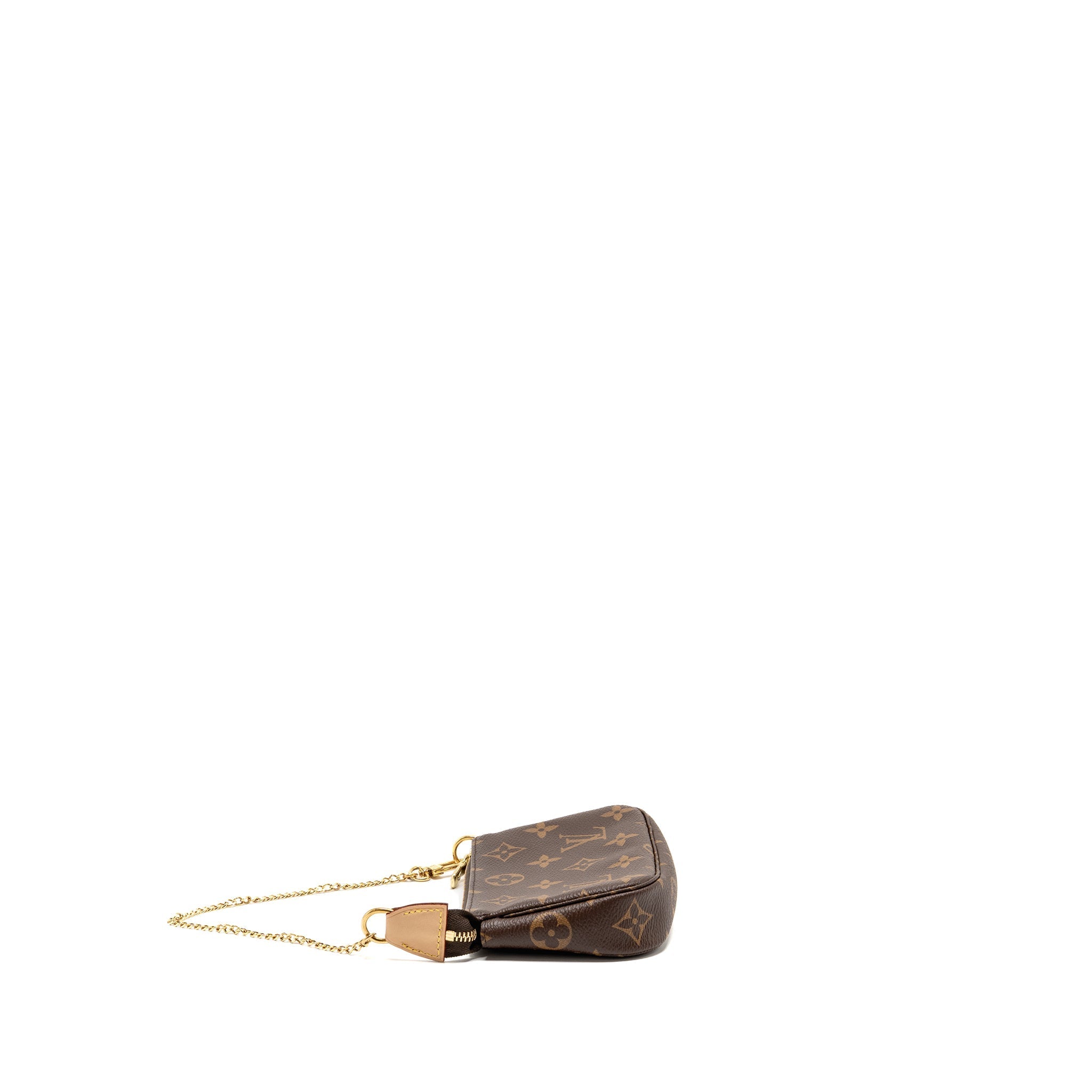LOUIS VUITTON MINI POCHETTE ACCESSOIRES MONOGRAM CANVAS GHW