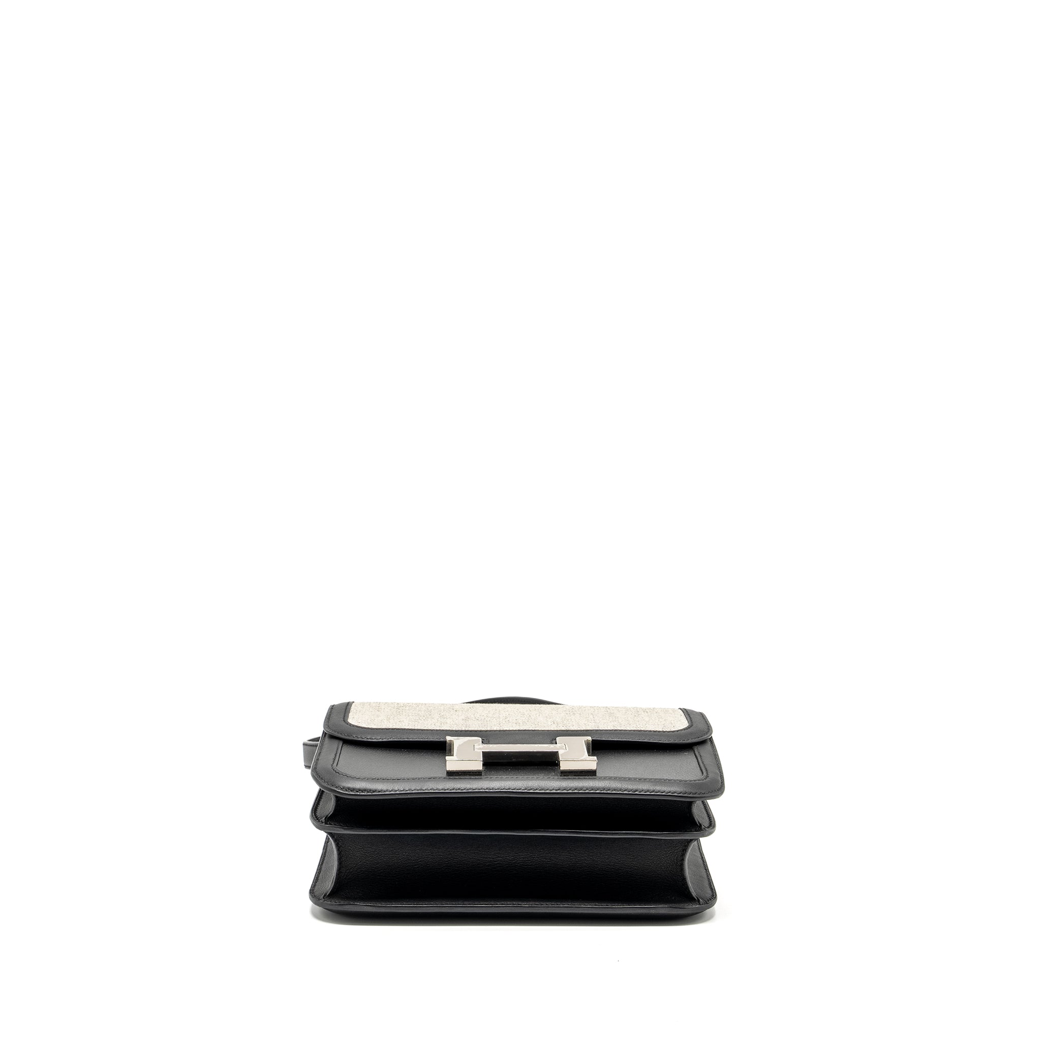 HERMES CONSTANCE 24 TOILE H BERLINE/PLUME/SWIFT BLACK SHW
