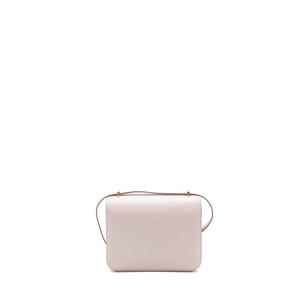 HERMES MINI CONSTANCE CHÈVRE MYSORE MAUVE PALE RGHW