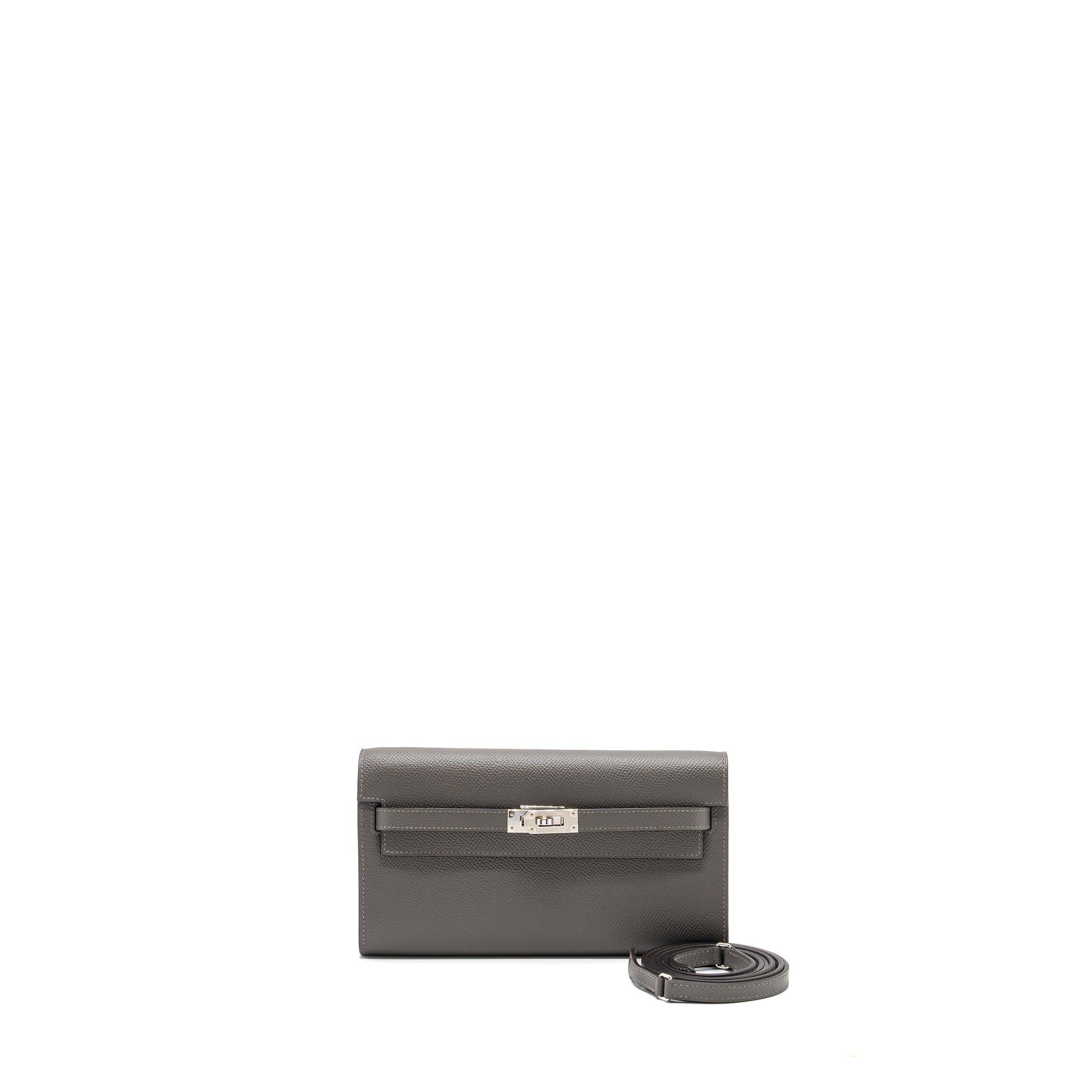 HERMES KELLY TO GO EPSOM GRIS MYER SHW