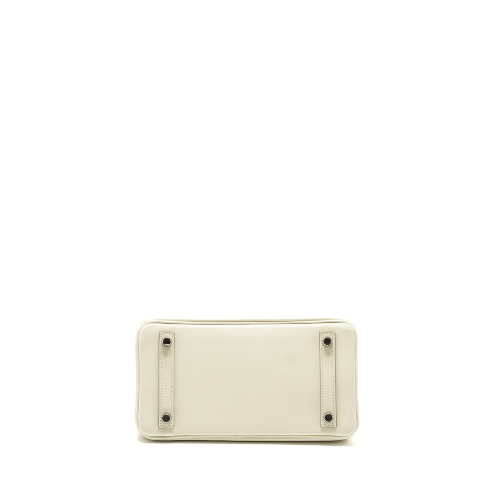 HERMES BIRKIN 25 SWIFT MUSHROOM SHW
