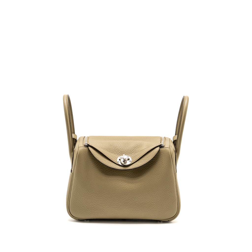 HERMES LINDY 26 CLEMENCE BEIGE MARFA SHW
