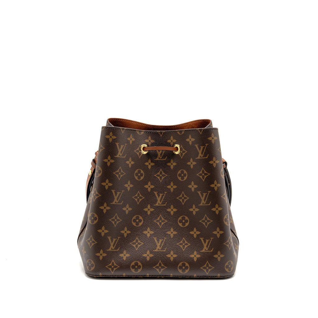 LOUIS VUITTON NEONOE MM MONOGRAM CANVAS CARAMEL GHW