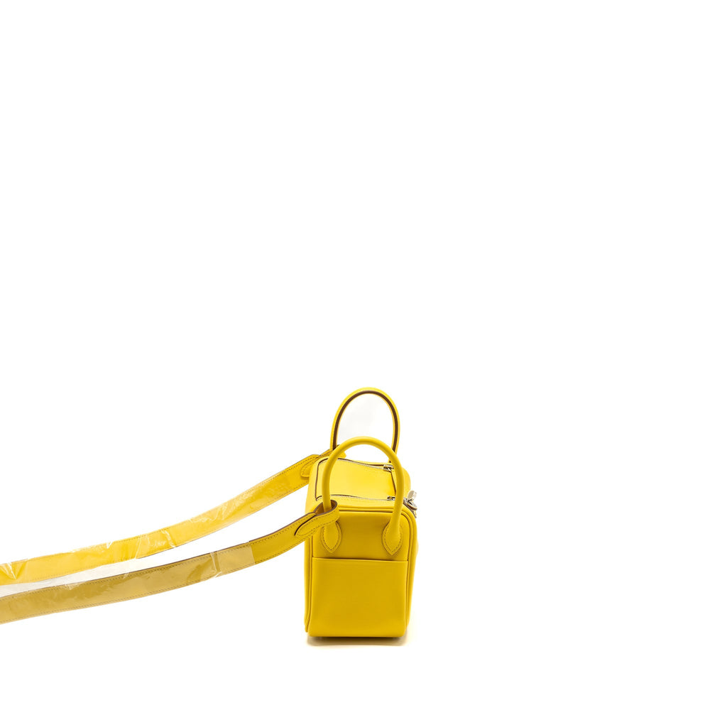 HERMES MINI LINDY SWIFT 9O JAUNE DE NAPLES SHW