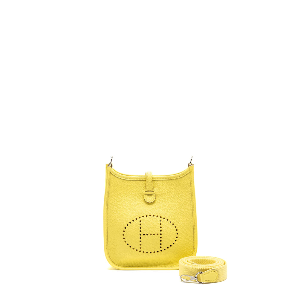 HERMES MINI EVELYNE CLEMENCE LIMONCELLO SHW