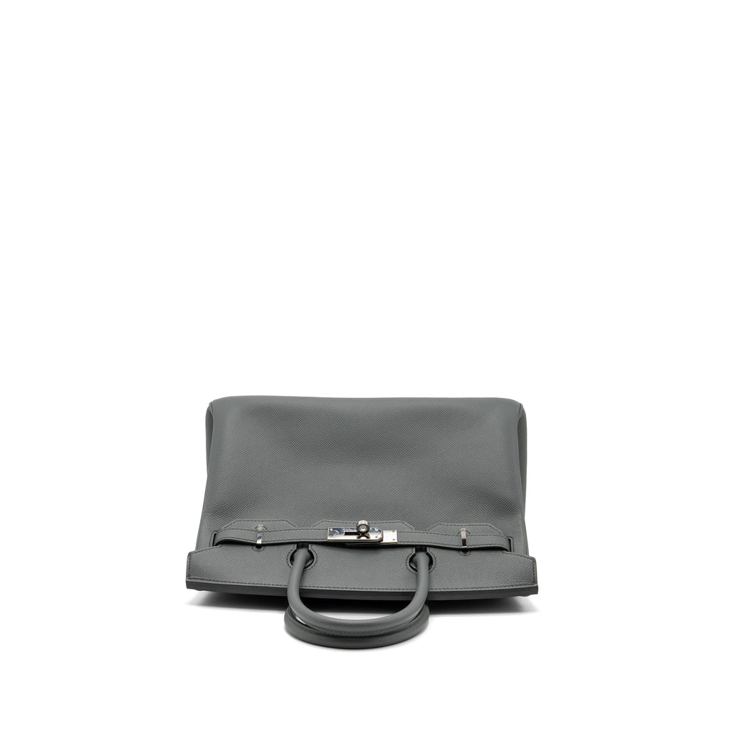 HERMES BIRKIN 30 EPSOM VERT AMANDE SHW