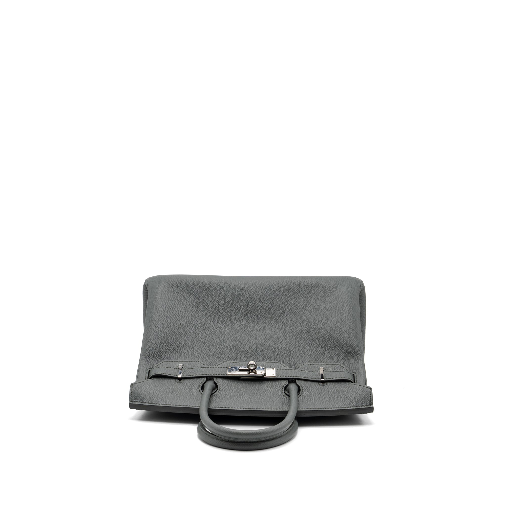 HERMES BIRKIN 30 EPSOM VERT AMANDE SHW