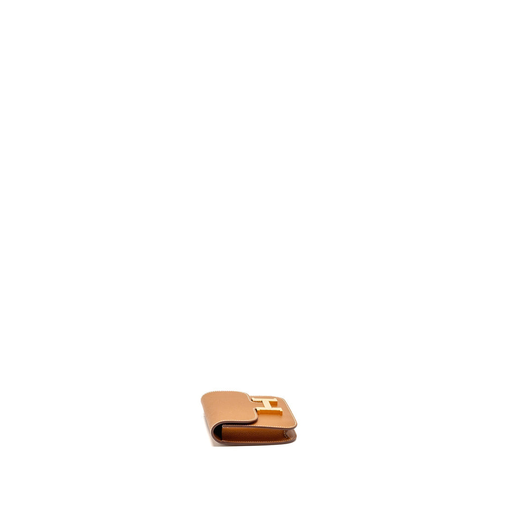 HERMES CONSTANCE SLIM EPSOM GOLD GHW