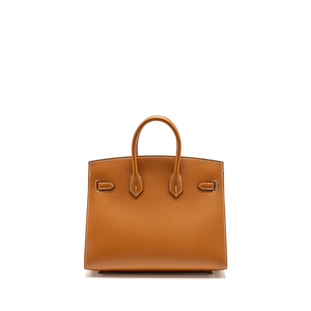 HERMES BIRKIN 25 SELLIER EPSOM GOLD SHW