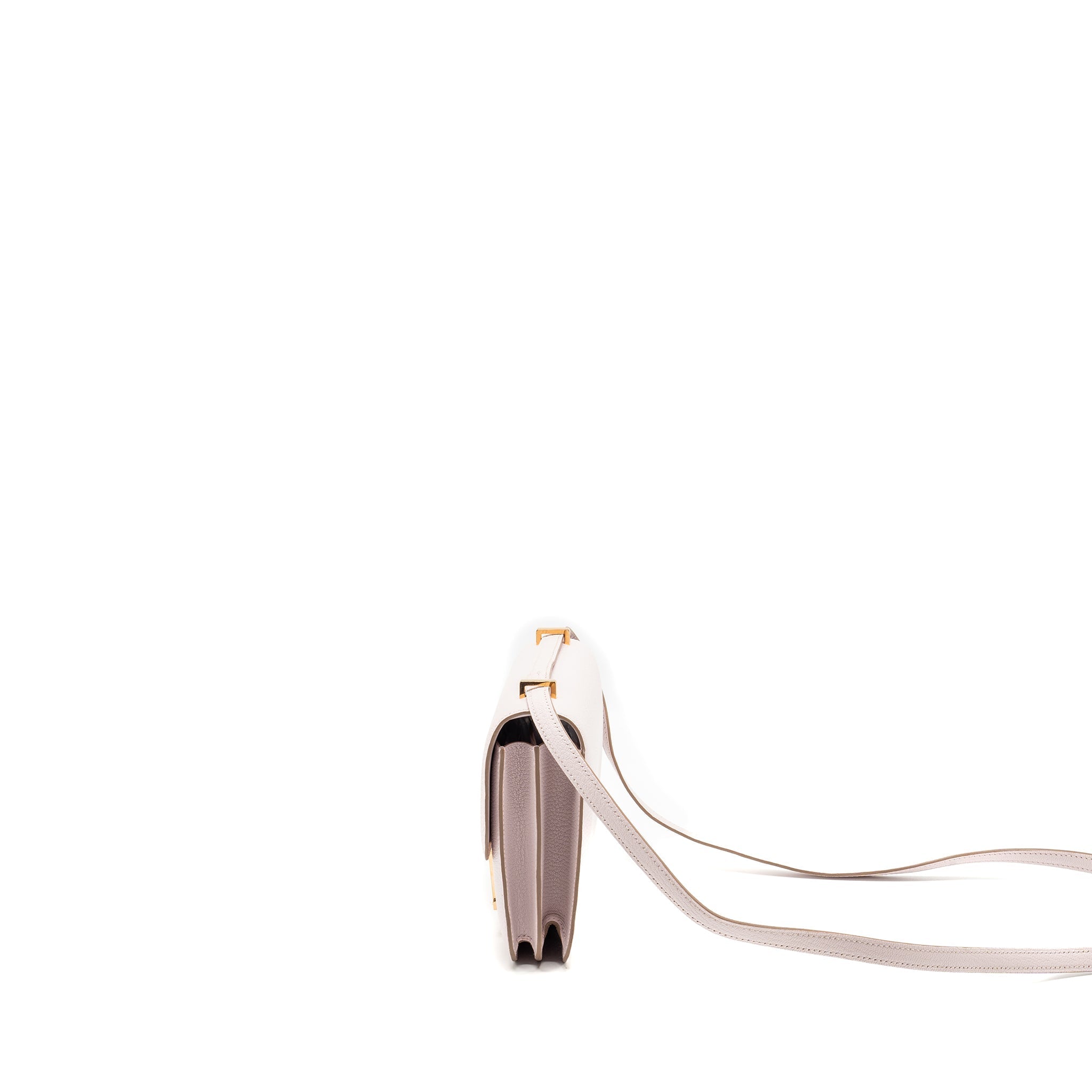 HERMES MINI CONSTANCE CHÈVRE MYSORE MAUVE PALE RGHW
