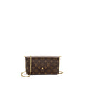 LOUIS VUITTON FELICIE POCHETTE MONOGRAM CANVAS GHW