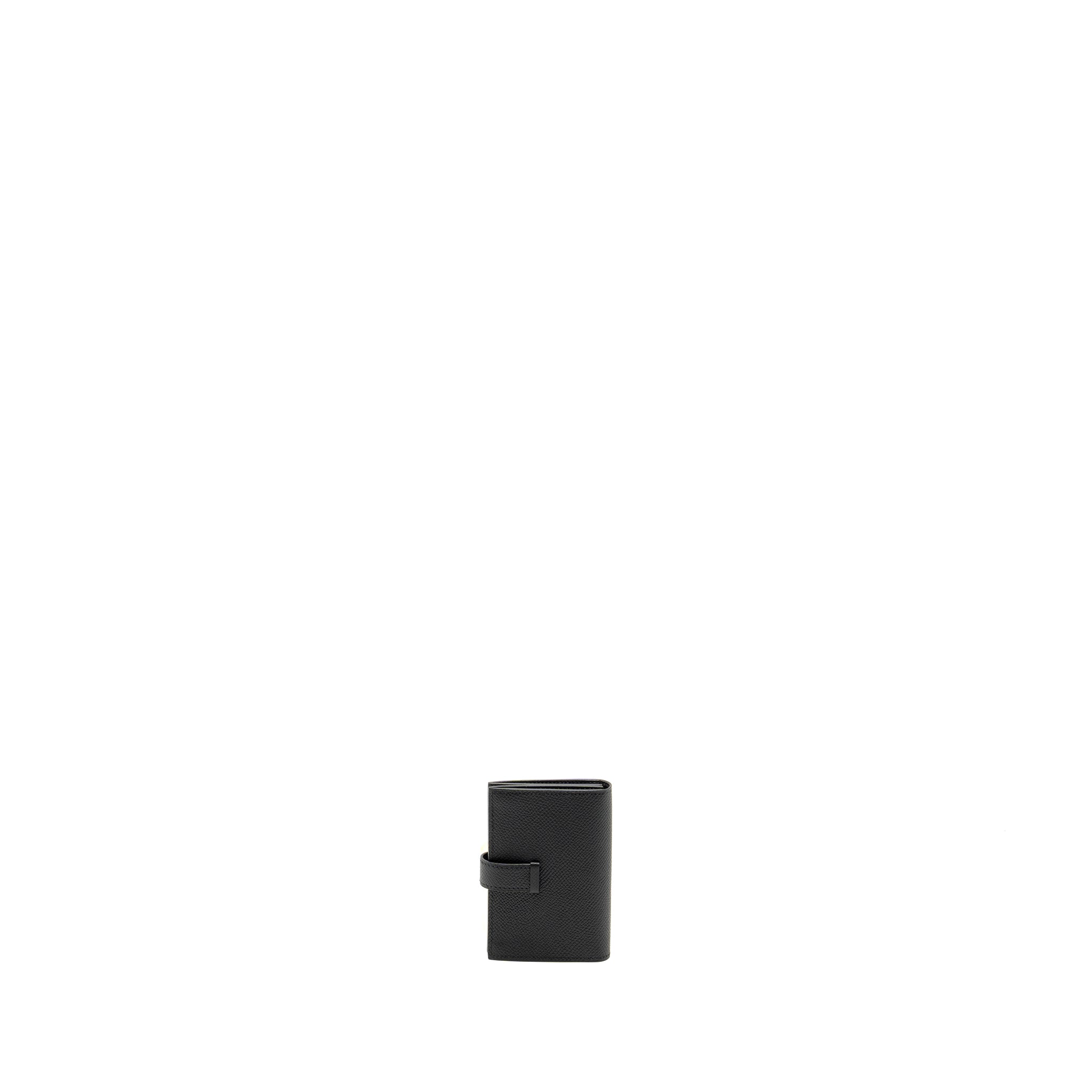 HERMES BEARN CARD HOLDER EPSOM SO BLACK