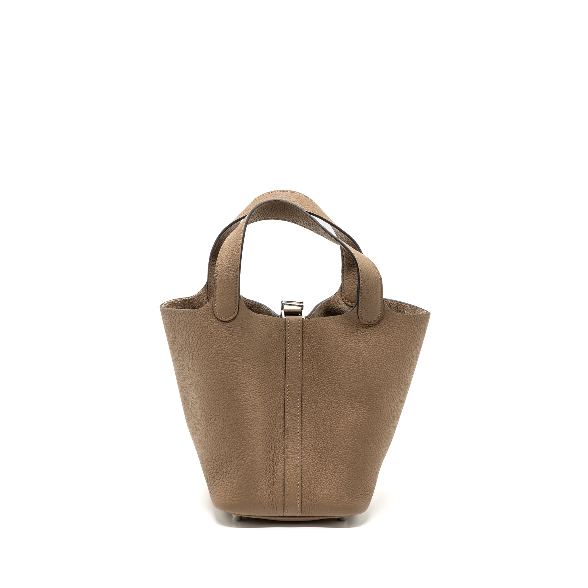 HERMES PICOTIN 18 LOCK BAG CLEMENCE BEIGE DE WEIMAR SHW
