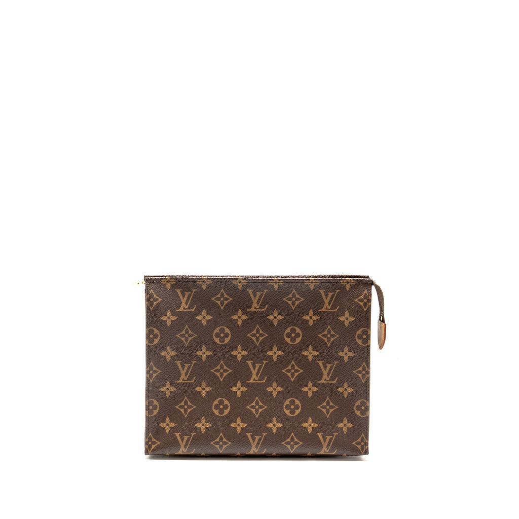 LOUIS VUITTON TOILETRY POCHETTE 26 MONOGRAM CANVAS GHW
