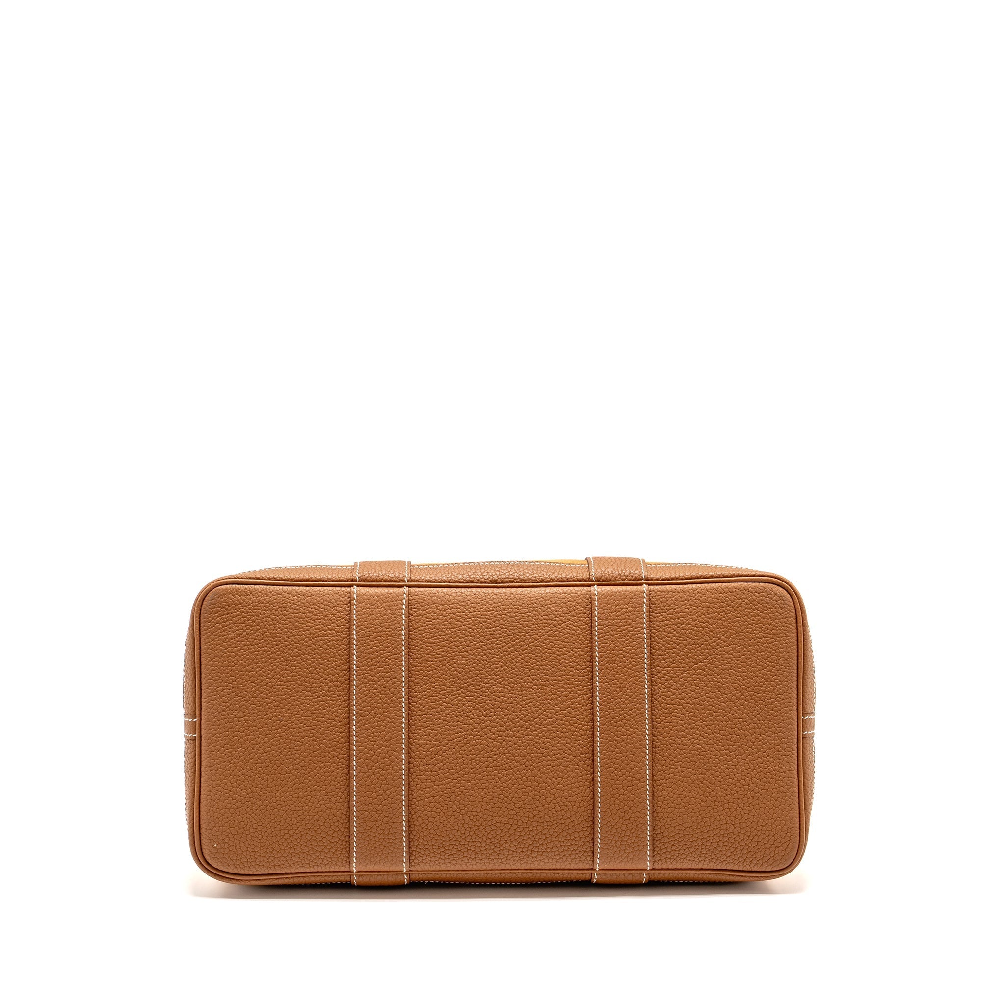 HERMES GARDEN PARTY 36 CANVAS/NEGONDA DUNE-MAGNOLIA/GOLD SHW