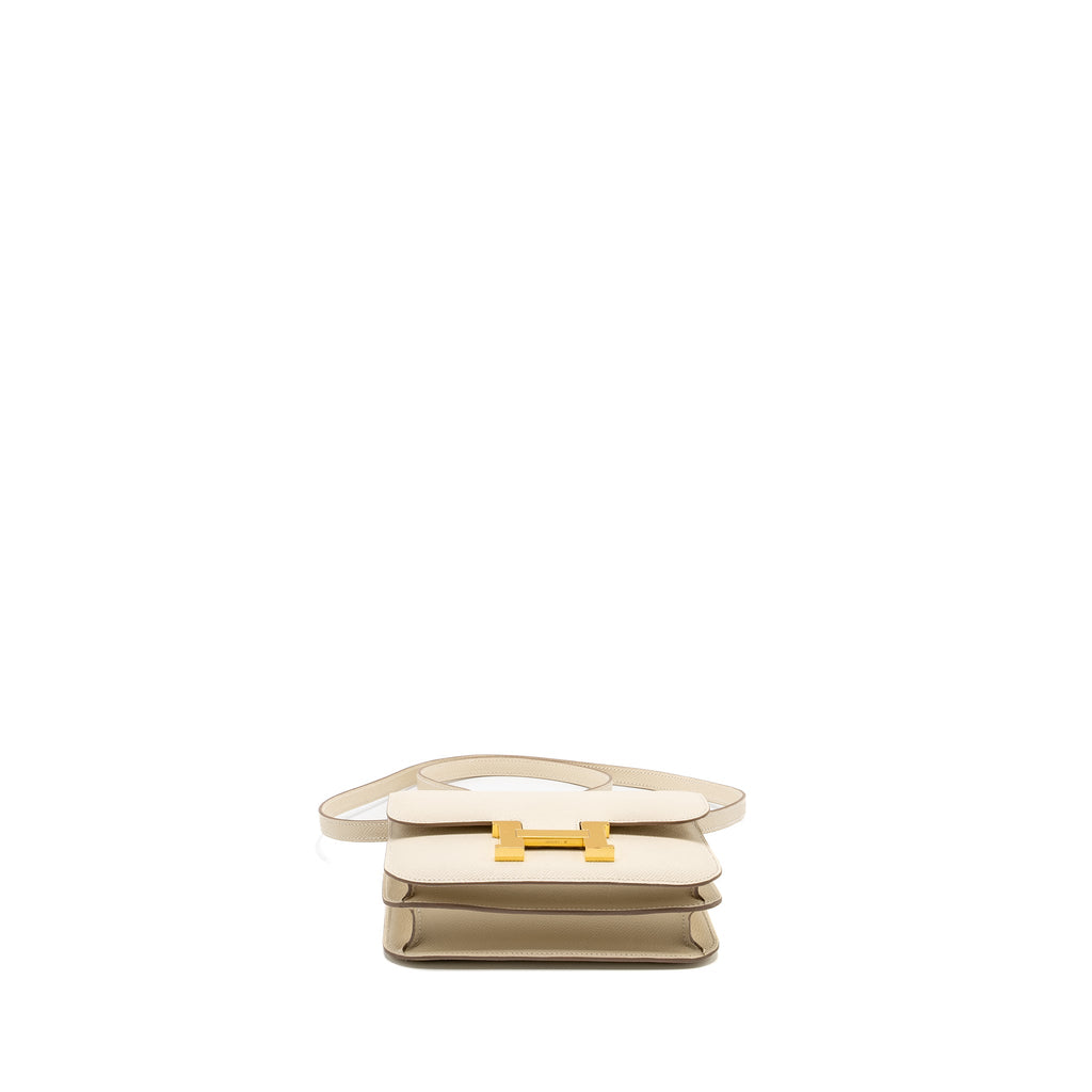 HERMES MINI CONSTANCE EPSOM CRAIE GHW